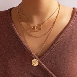 Circular Layer Necklace